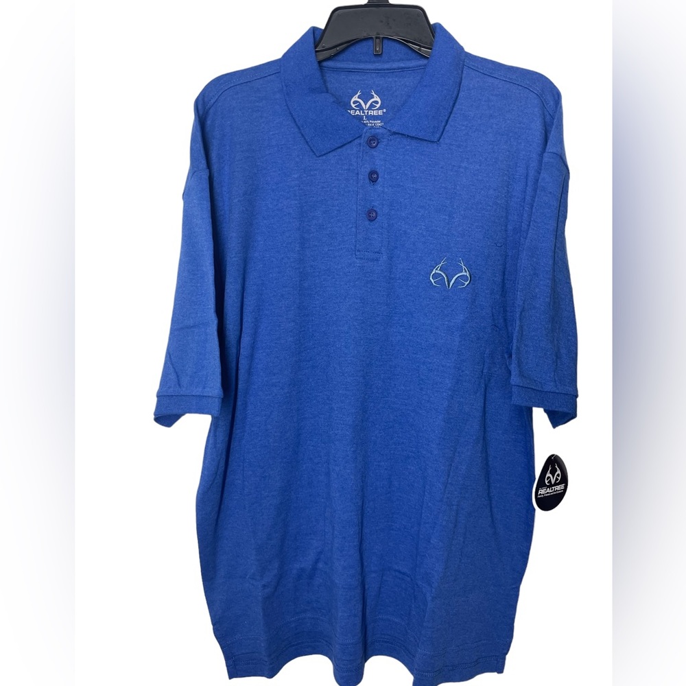 REALTREE Polo Shirt Blue